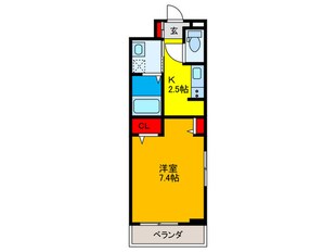 リエ－ト佐太の物件間取画像